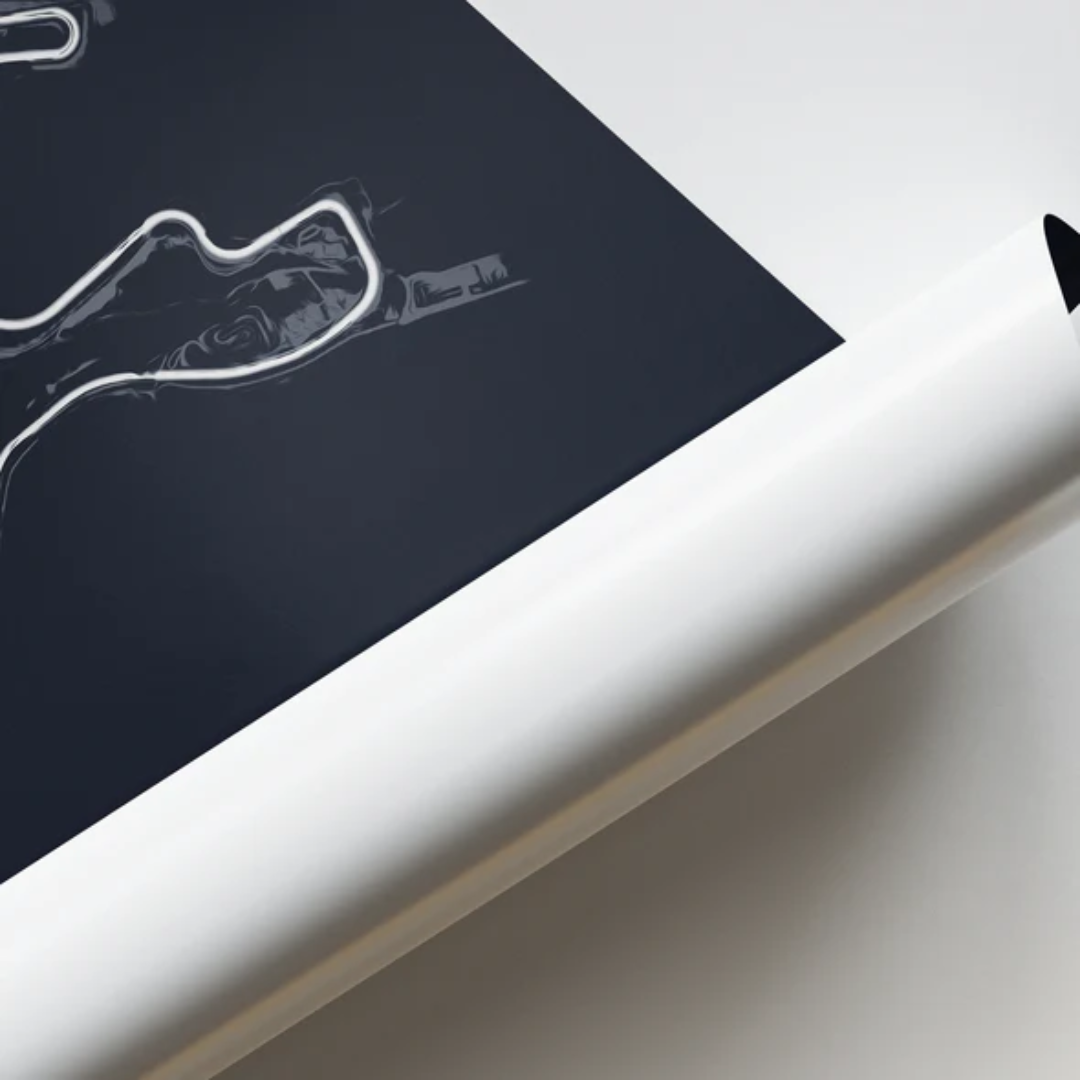 Póster Circuitos Legendarios F1