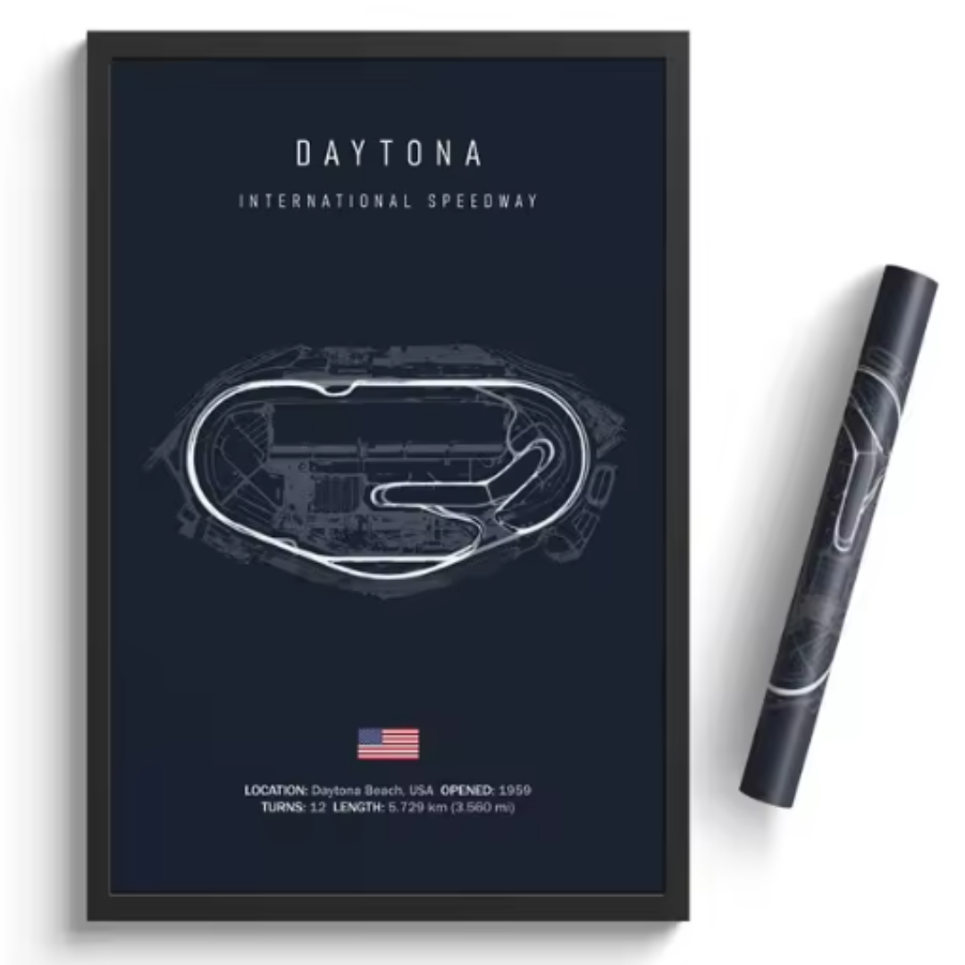 Póster Circuitos Legendarios F1