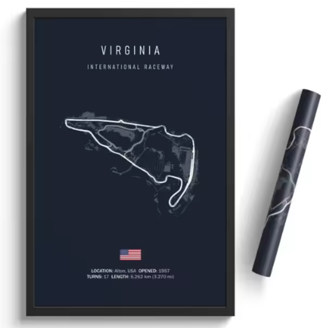 Póster Circuitos Legendarios F1